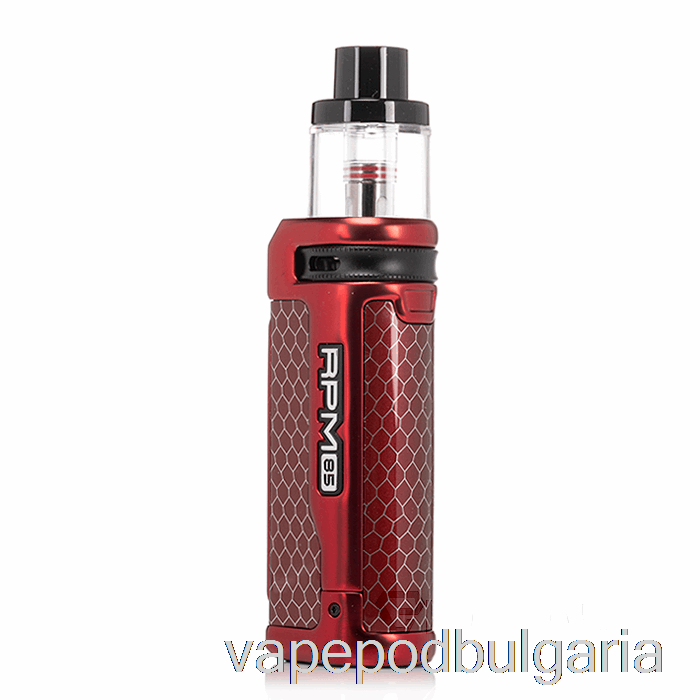 Vape Течности Smok Rpm 85 Pod Mod Kit Matte Red